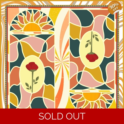 Window of Roses - Last one available (Small Defect)